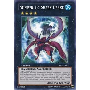 Image for Number 32: Shark Drake (SP14-EN023) (SP14) - YuGiOh