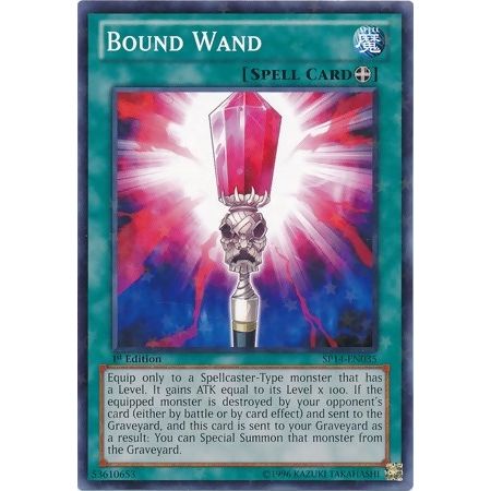 Image for Bound Wand (Starfoil) (SP14-EN035) (SP14) - YuGiOh