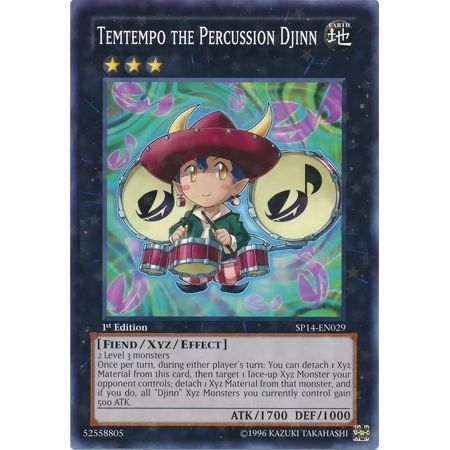 Image for Temtempo the Percussion Djinn (Starfoil) (SP14-EN029) (SP14) - YuGiOh