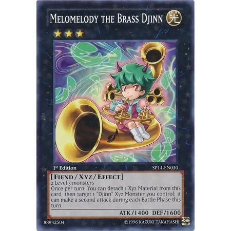 Image for Melomelody the Brass Djinn (Starfoil) (SP14-EN030) (SP14) - YuGiOh
