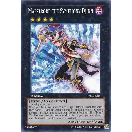 Image for Maestroke the Symphony Djinn (Starfoil) (SP14-EN031) (SP14) - YuGiOh