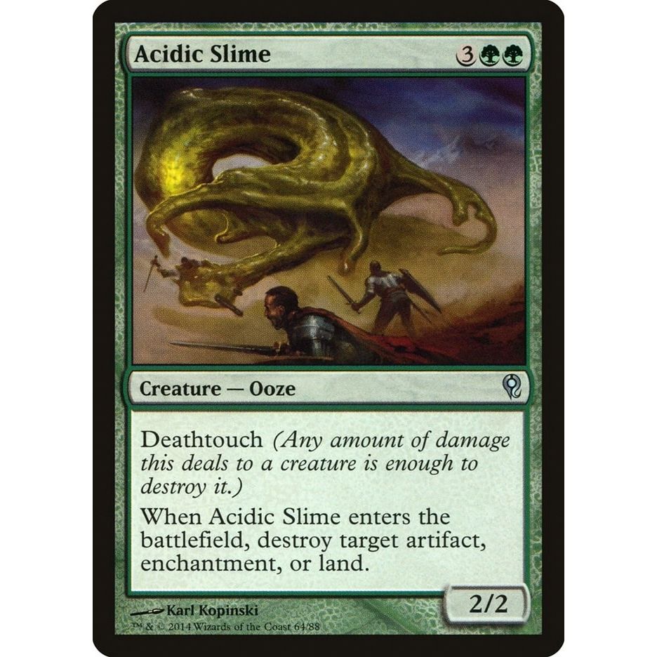 Image for Acidic Slime (64) (DDM) - Magic: The Gathering