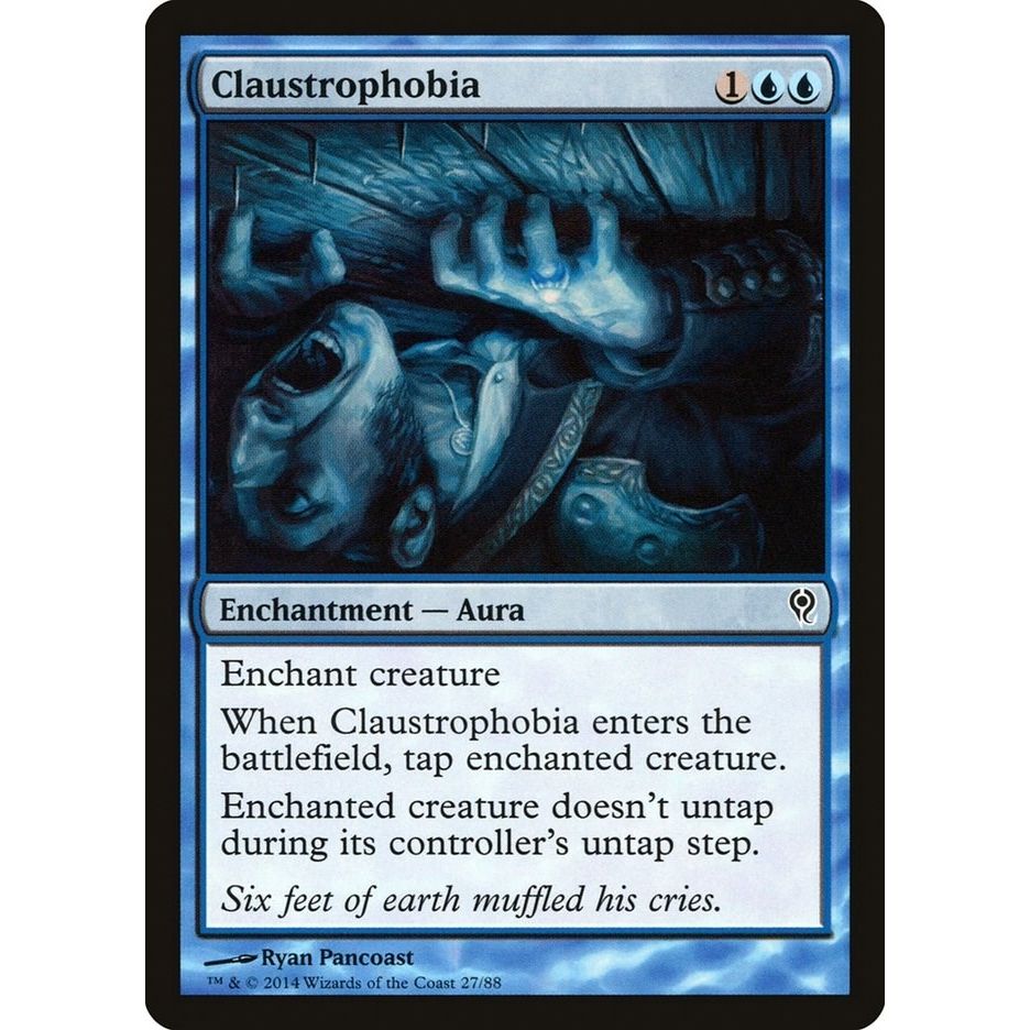 Image for Claustrophobia (27) (DDM) - Magic: The Gathering