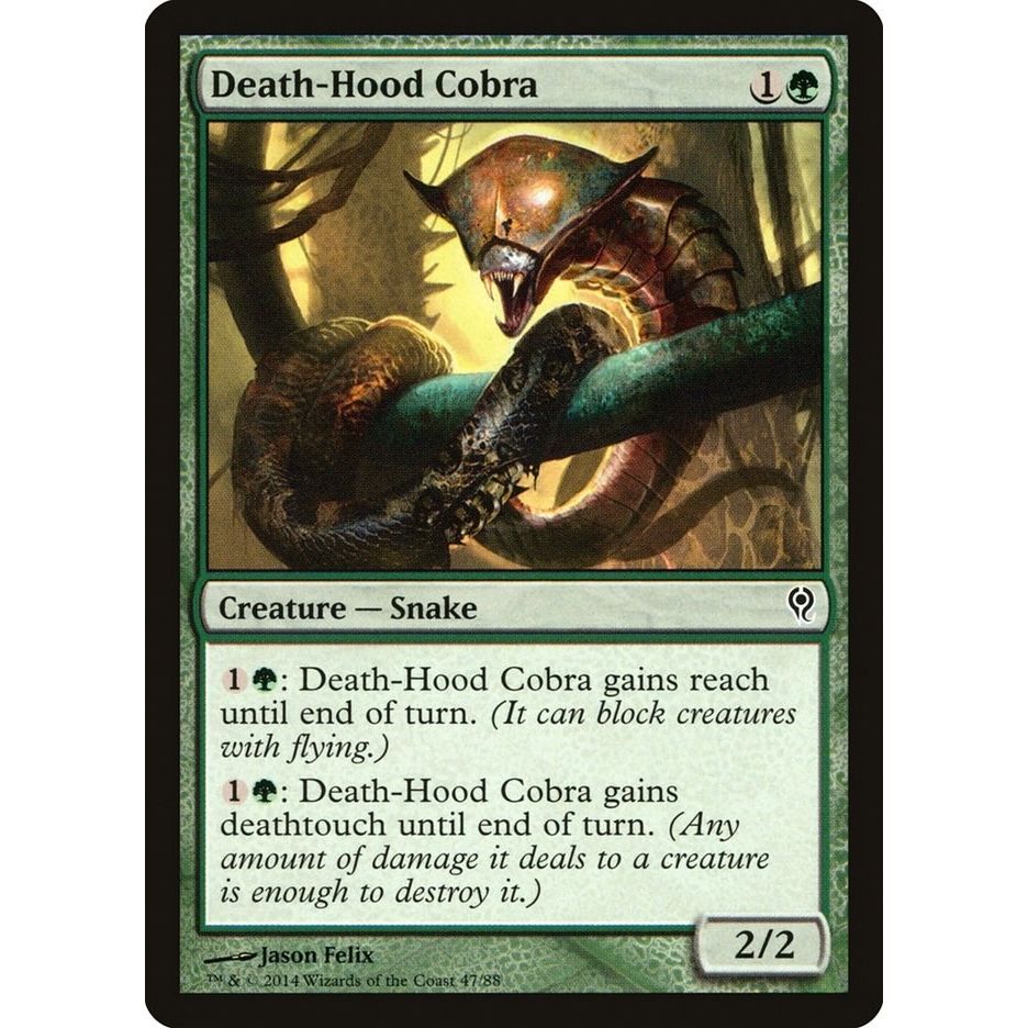 Image for Death-Hood Cobra (47) (DDM) - Magic: The Gathering