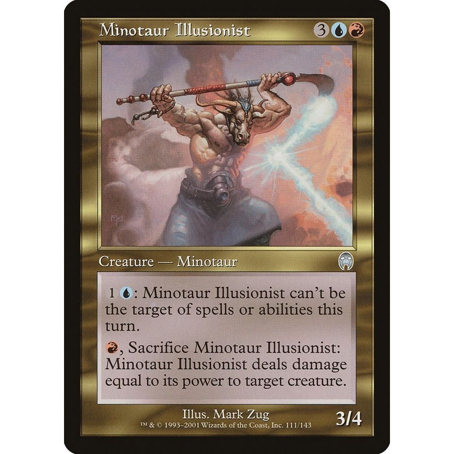 Image for Minotaur Illusionist (111) (APC) - Magic: The Gathering