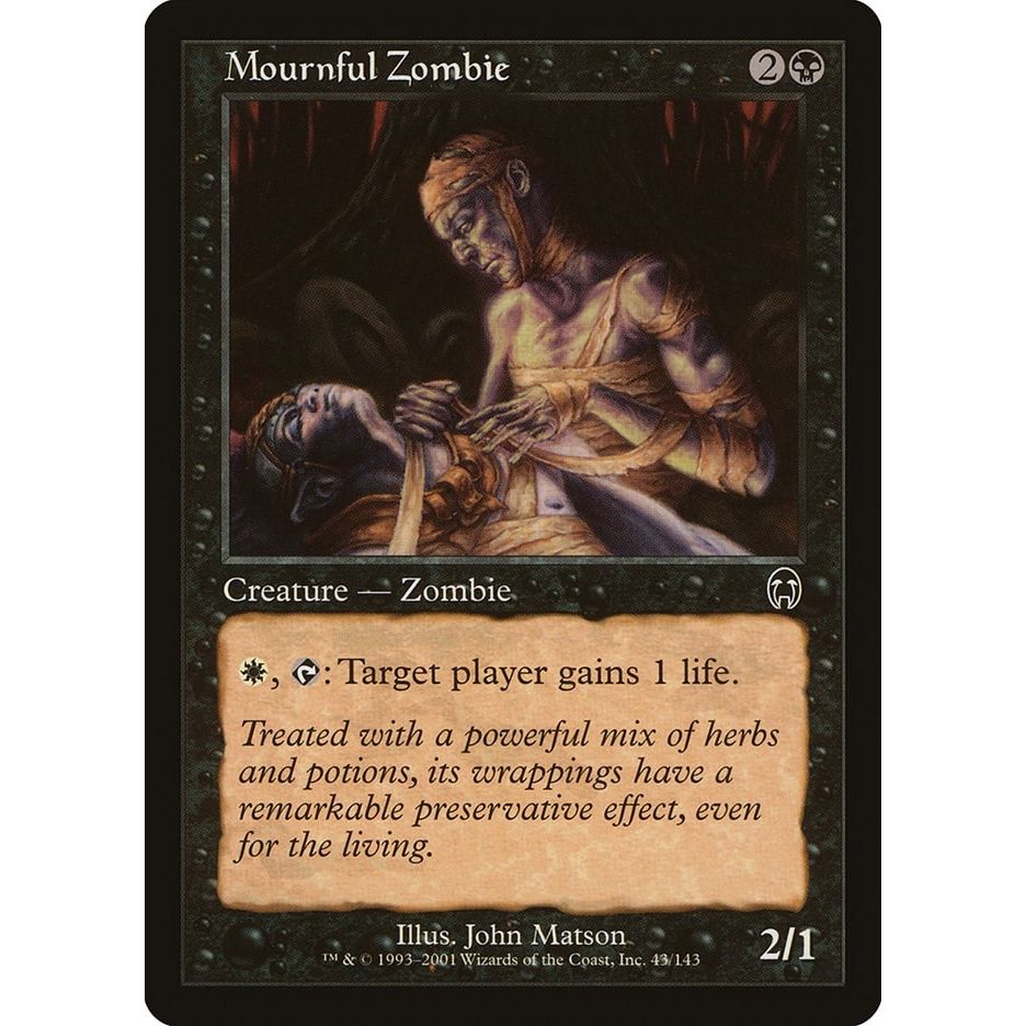 Image for Mournful Zombie (43) (APC) - Magic: The Gathering