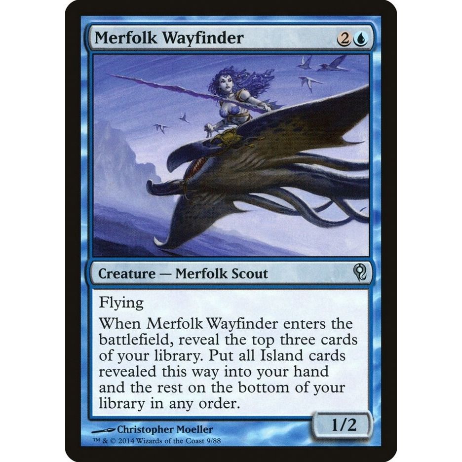 Image for Merfolk Wayfinder (9) (DDM) - Magic: The Gathering