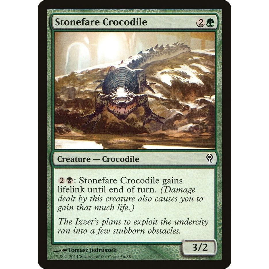 Image for Stonefare Crocodile (56) (DDM) - Magic: The Gathering