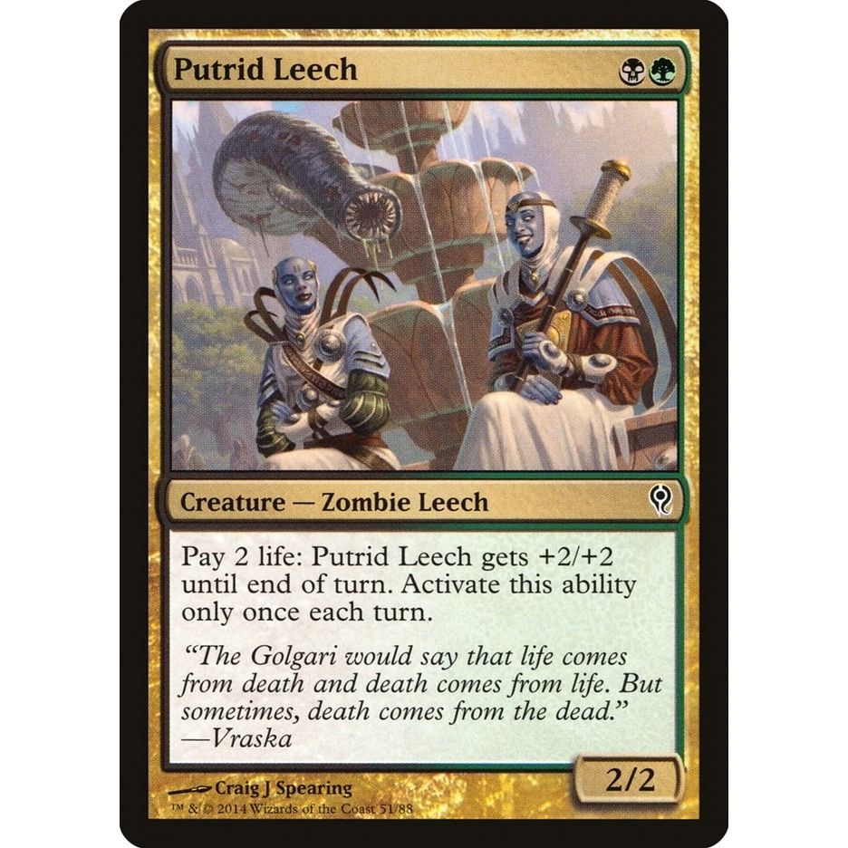 Image for Putrid Leech (51) (DDM) - Magic: The Gathering