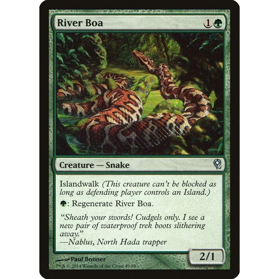Image for River Boa (49) (DDM) - Magic: The Gathering