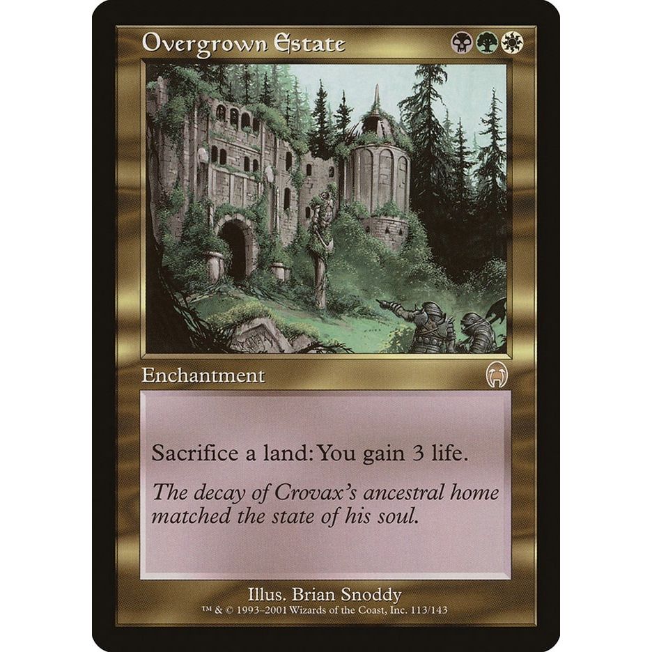 Image for Overgrown Estate (113) (APC) - Magic: The Gathering