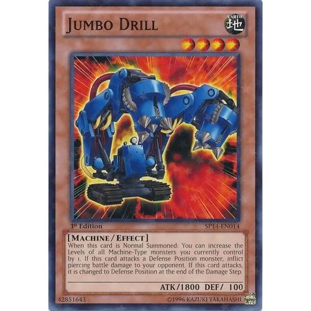 Image for Jumbo Drill (Starfoil) (SP14-EN014) (SP14) - YuGiOh