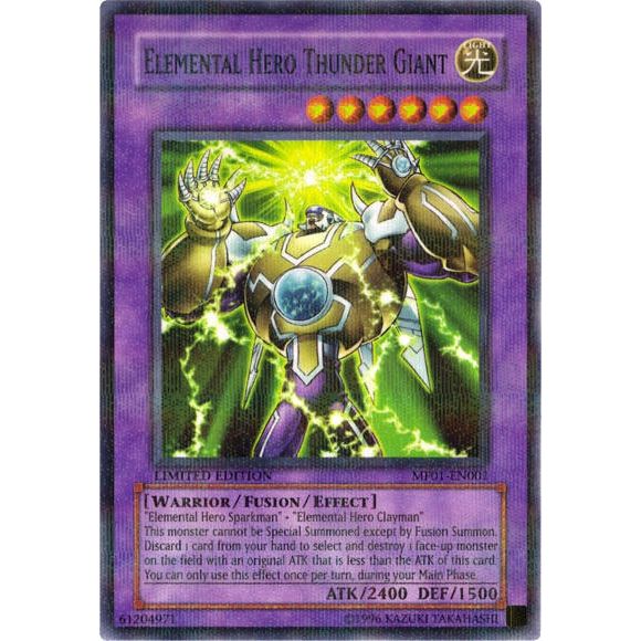 Image for Elemental Hero Thunder Giant (MF01-EN001) (MF01) - YuGiOh