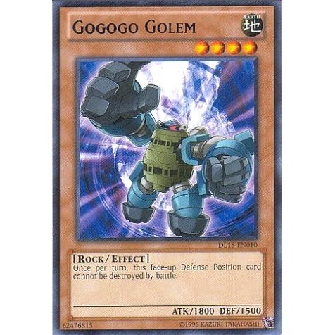 Image for Gogogo Golem (Blue) (DL15-EN010) (DL) - YuGiOh