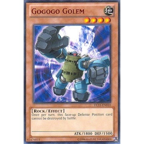 Image for Gogogo Golem (Red) (DL15-EN010) (DL) - YuGiOh