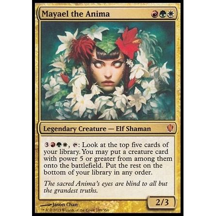 Image for Mayael the Anima (Commander 2013) (199) (OVER) - Magic: The Gathering