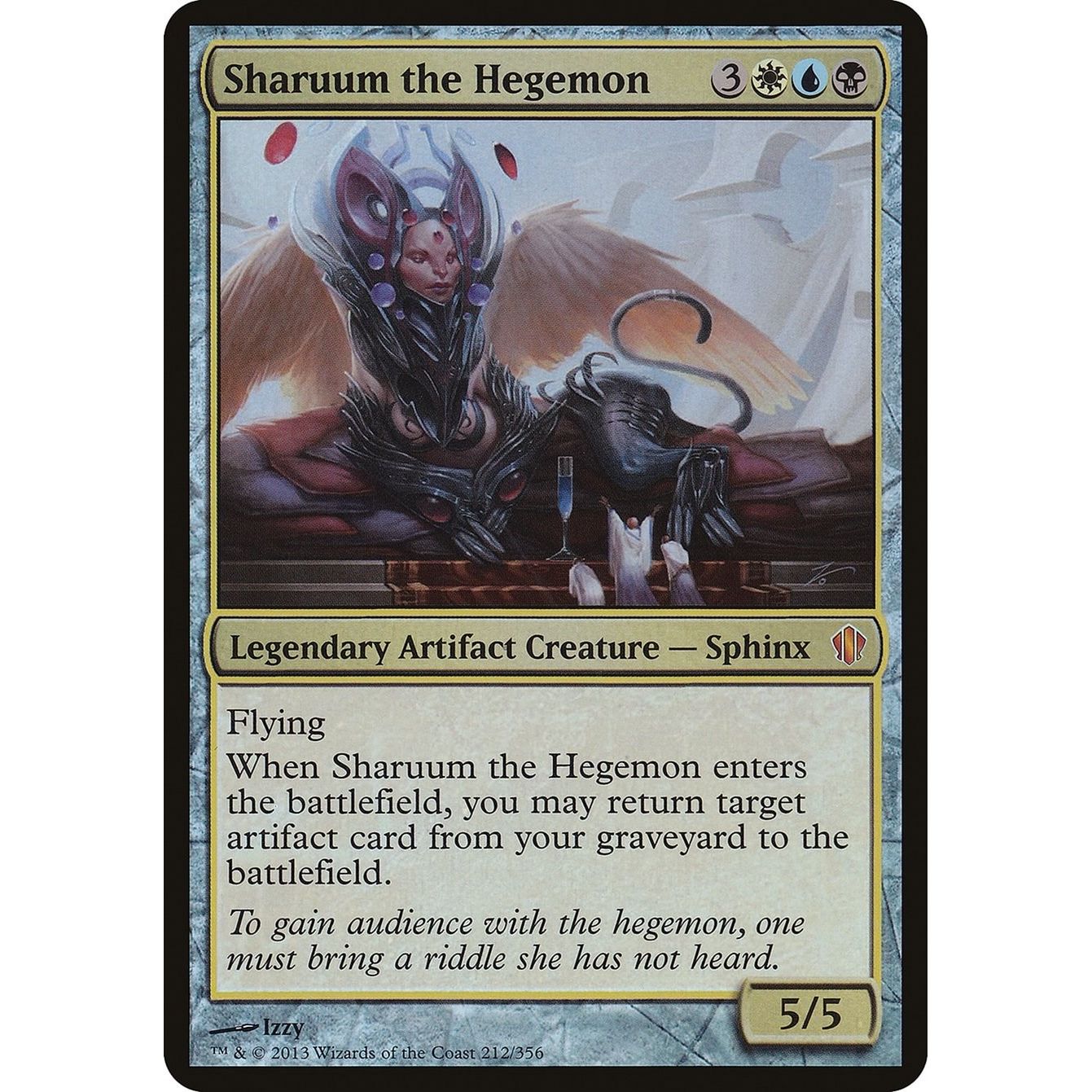 Image for Sharuum the Hegemon (Commander 2013) (212) (OVER) - Magic: The Gathering