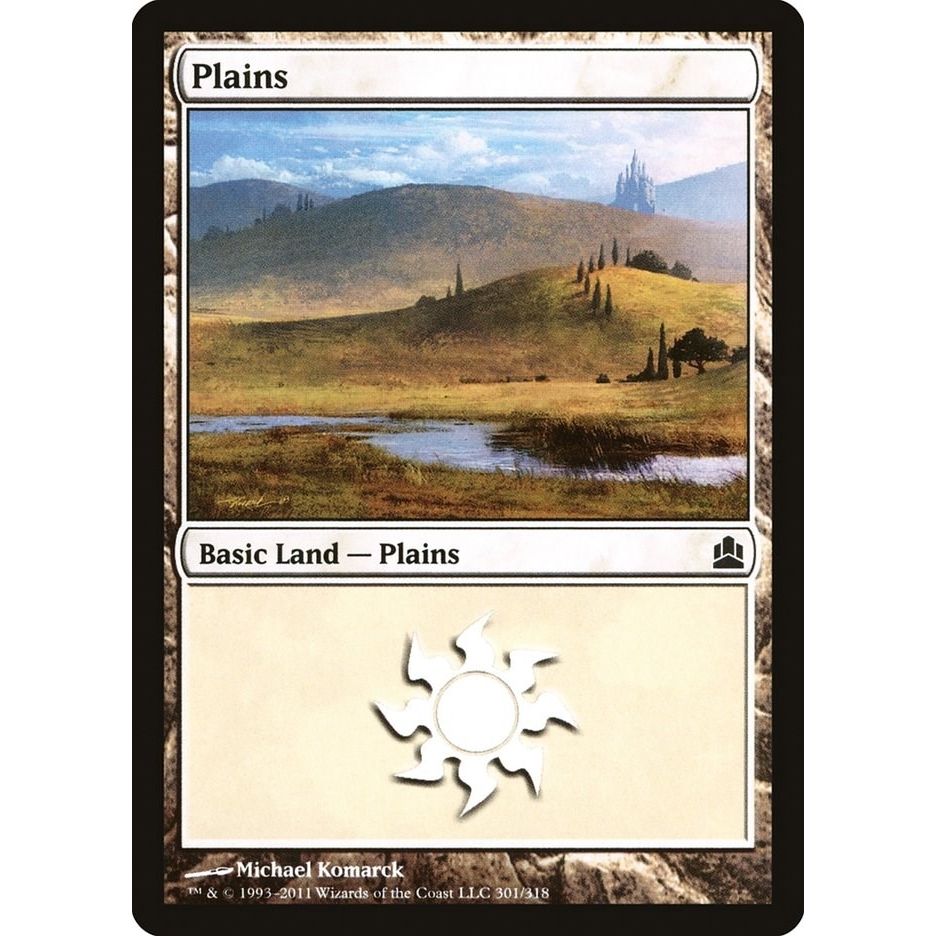 Image for Plains (301) (301) (CMD) - Magic: The Gathering