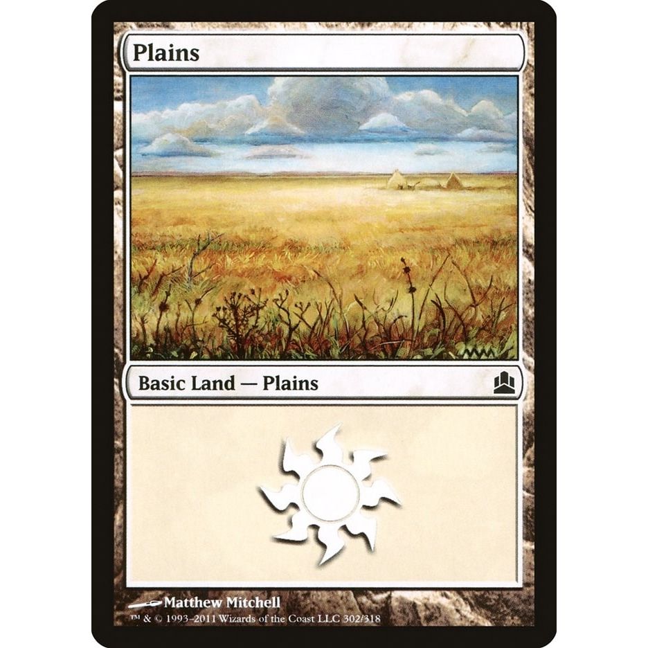 Image for Plains (302) (302) (CMD) - Magic: The Gathering