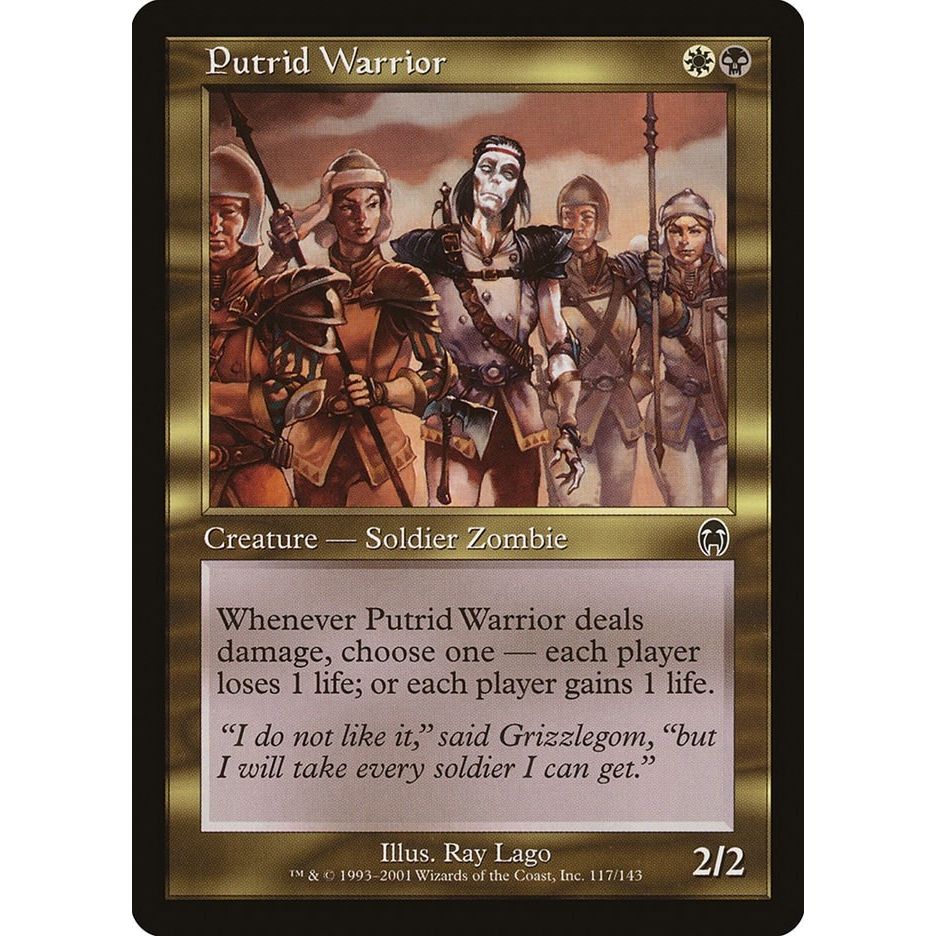 Image for Putrid Warrior (117) (APC) - Magic: The Gathering