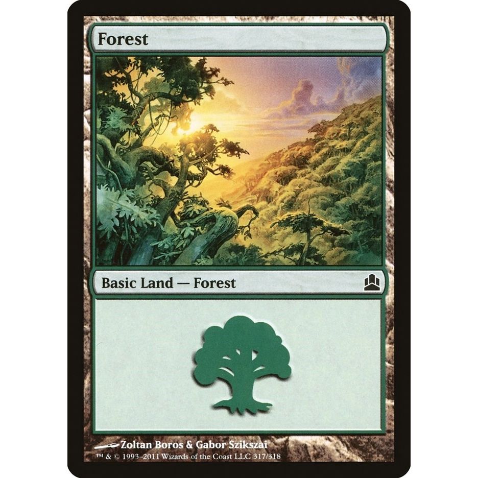 Image for Forest (317) (317) (CMD) - Magic: The Gathering