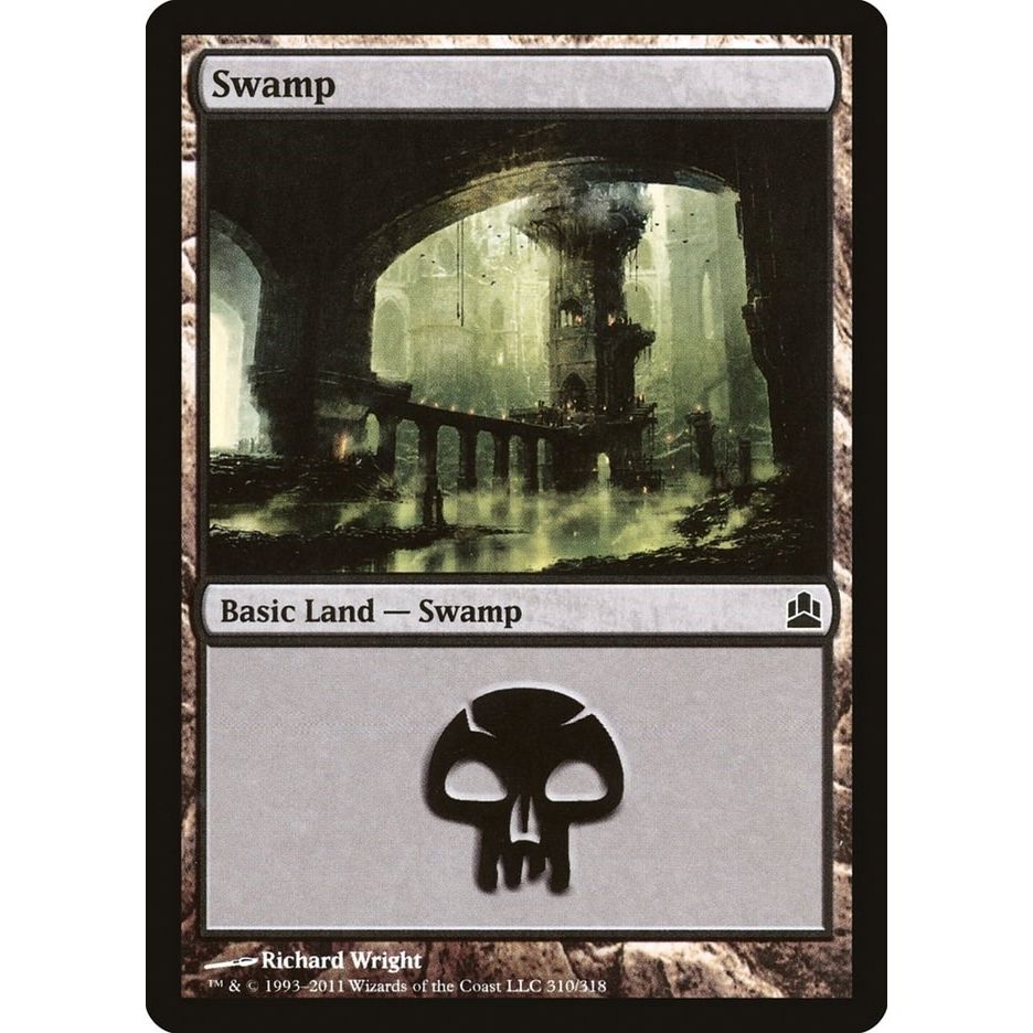 Image for Swamp (310) (310) (CMD) - Magic: The Gathering
