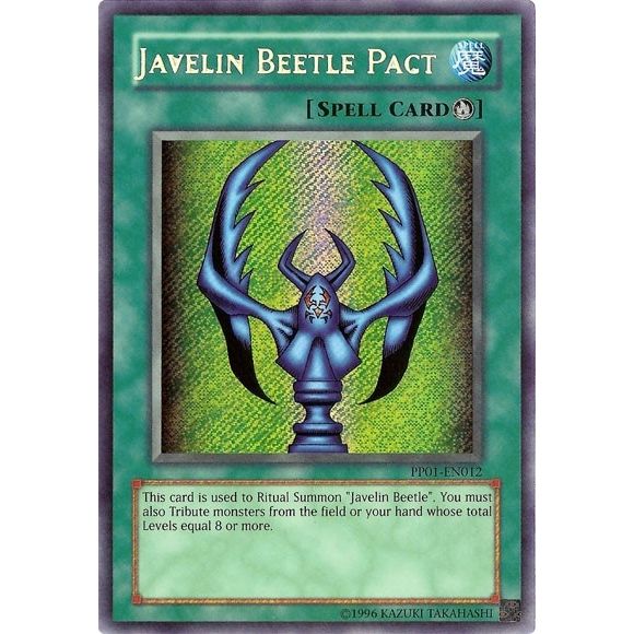Image for Javelin Beetle Pact (Secret Rare) (PP01-EN012) (PP01) - YuGiOh