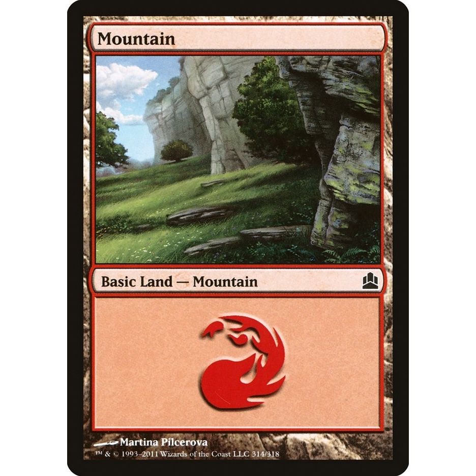 Image for Mountain (314) (314) (CMD) - Magic: The Gathering