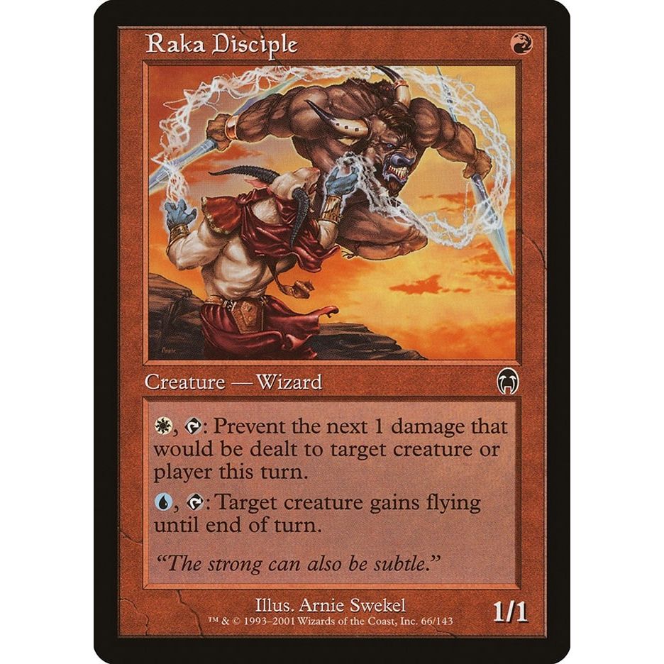 Image for Raka Disciple (66) (APC) - Magic: The Gathering