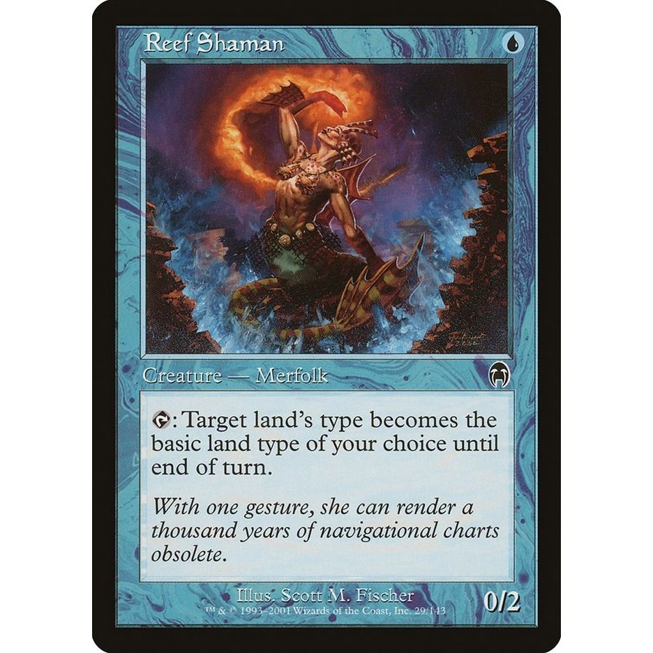 Image for Reef Shaman (29) (APC) - Magic: The Gathering