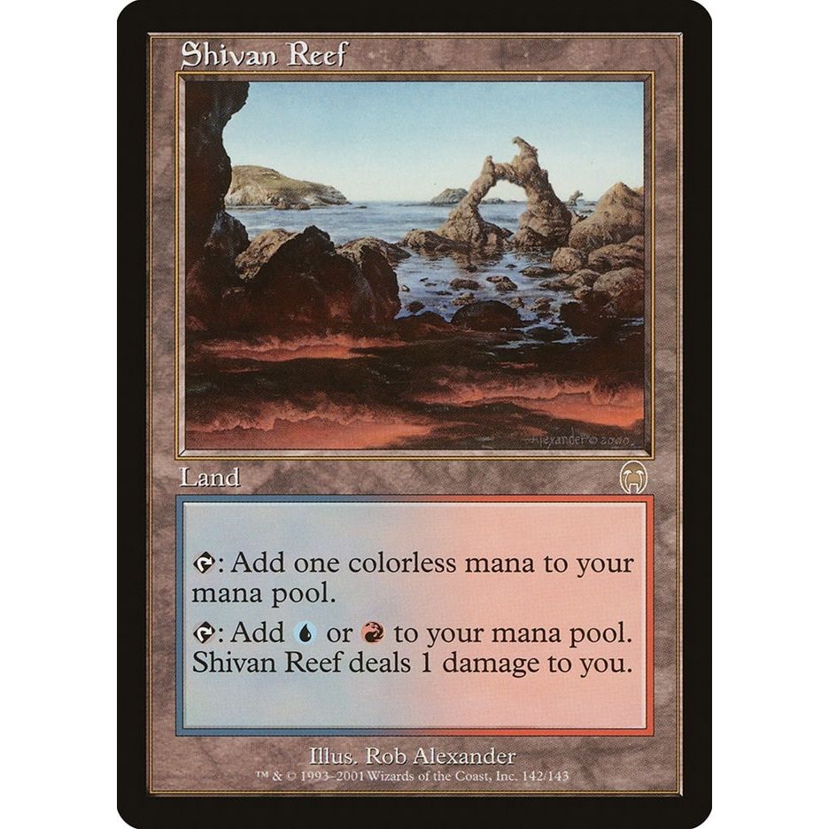 Image for Shivan Reef (142) (APC) - Magic: The Gathering