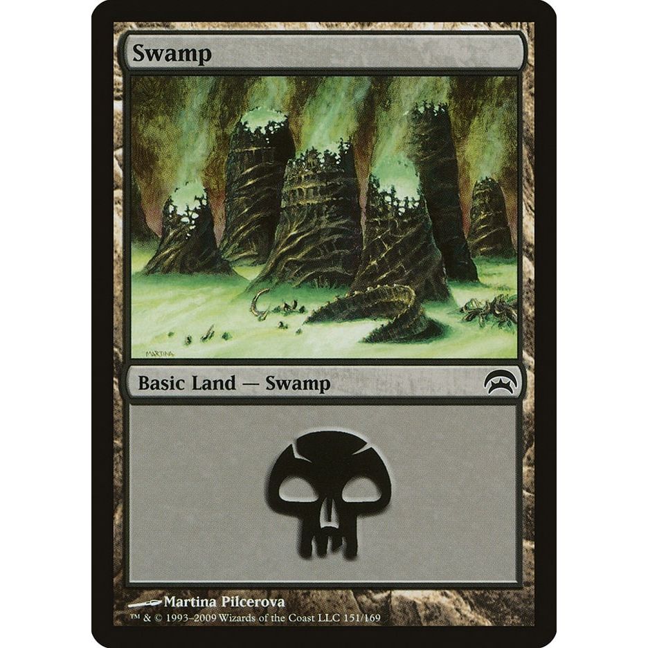 Image for Swamp (151) (151) (HOP) - Magic: The Gathering