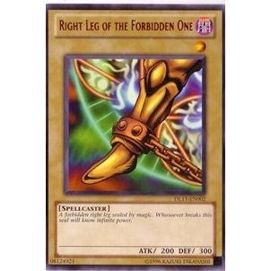 Image for Right Leg of the Forbidden One (Red) (DL11-EN002) (DL) - YuGiOh