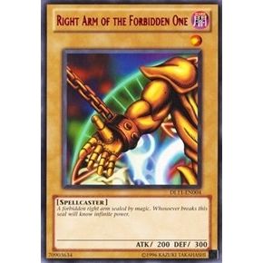 Image for Right Arm of the Forbidden One (Red) (DL11-EN004) (DL) - YuGiOh