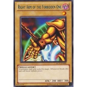Image for Right Arm of the Forbidden One (Blue) (DL11-EN004) (DL) - YuGiOh