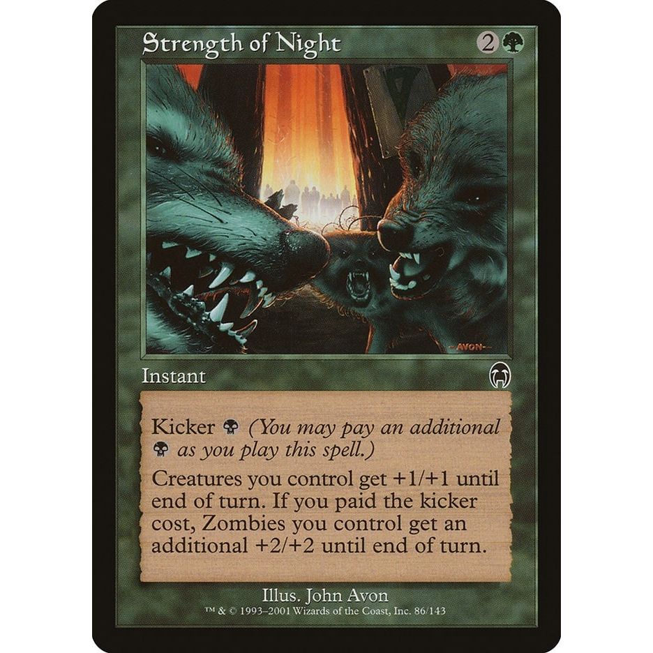 Image for Strength of Night (86) (APC) - Magic: The Gathering