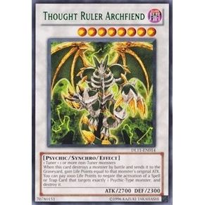 Image for Thought Ruler Archfiend (Green) (DL11-EN014) (DL) - YuGiOh
