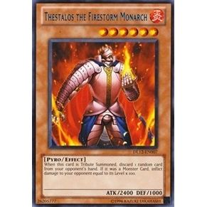Image for Thestalos the Firestorm Monarch (Blue) (DL12-EN007) (DL) - YuGiOh