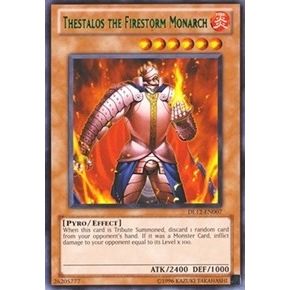 Image for Thestalos the Firestorm Monarch (Green) (DL12-EN007) (DL) - YuGiOh