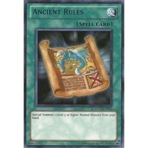 Image for Ancient Rules (Blue) (DL13-EN016) (DL) - YuGiOh
