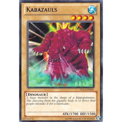 Image for Kabazauls (Blue) (DL14-EN001) (DL) - YuGiOh