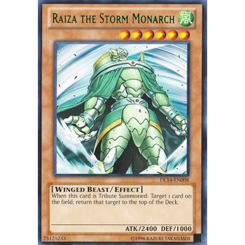 Image for Raiza the Storm Monarch (Green) (DL14-EN008) (DL) - YuGiOh