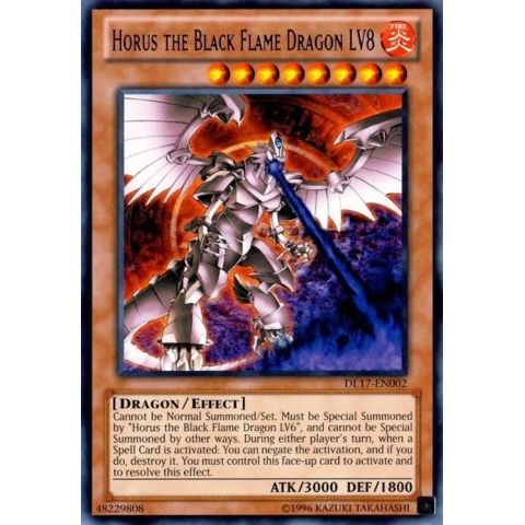 Image for Horus the Black Flame Dragon LV8 (Purple) (DL17-EN002) (DL) - YuGiOh