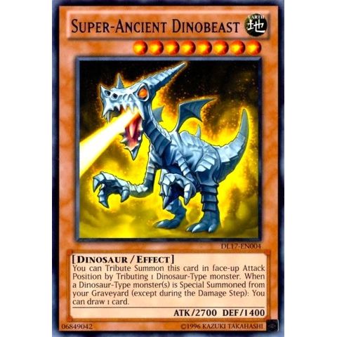 Image for Super-Ancient Dinobeast (Blue) (DL17-EN004) (DL) - YuGiOh
