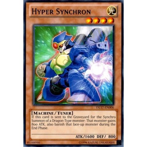 Image for Hyper Synchron (Purple) (DL17-EN006) (DL) - YuGiOh
