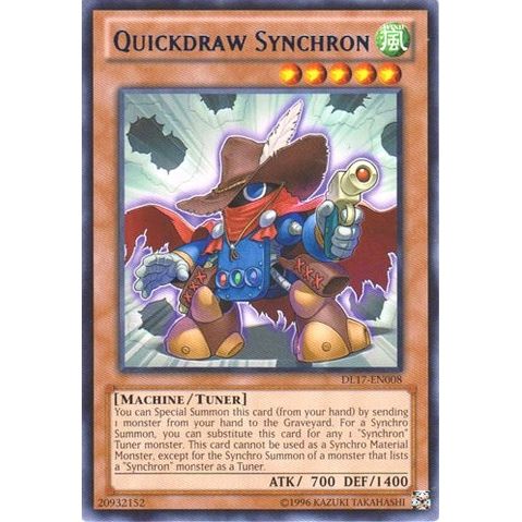 Image for Quickdraw Synchron (Blue) (DL17-EN008) (DL) - YuGiOh