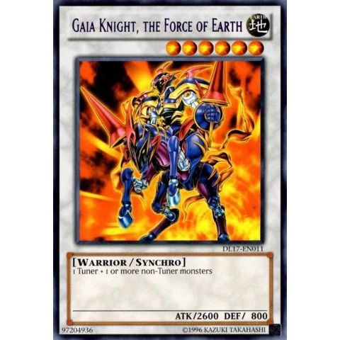 Image for Gaia Knight, the Force of Earth (Purple) (DL17-EN011) (DL) - YuGiOh