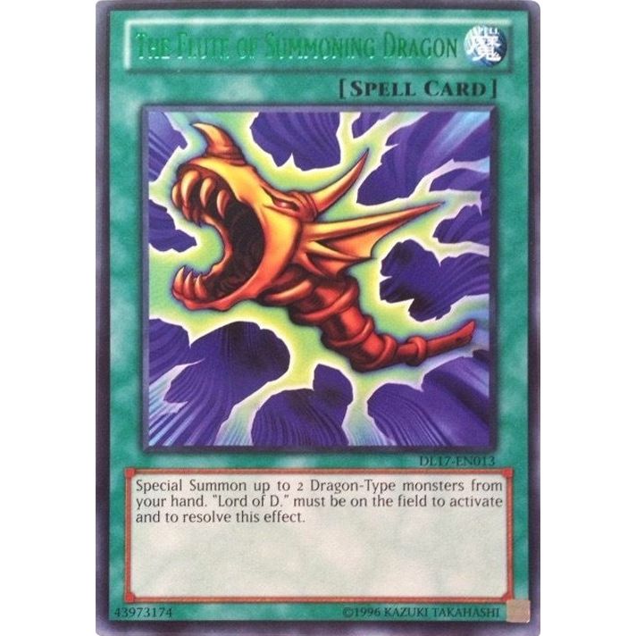 Image for The Flute of Summoning Dragon (Green) (DL17-EN013) (DL) - YuGiOh