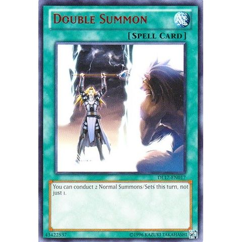 Image for Double Summon (Red) (DL17-EN017) (DL) - YuGiOh