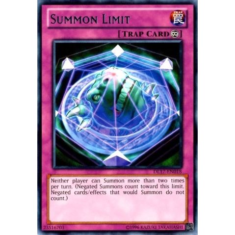Image for Summon Limit (Purple) (DL17-EN018) (DL) - YuGiOh